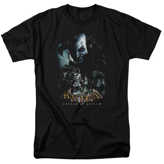 Batman Aa Five Against One Mens T Shirt Black Officially Licensed