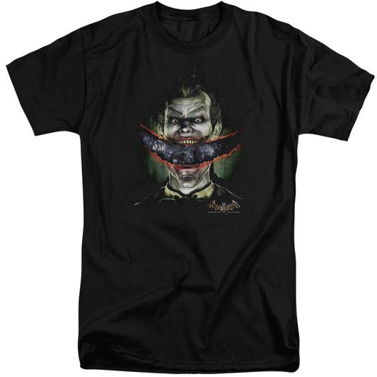 Batman Aa Crazy Lips Mens Tall T Shirt Black Officially Licensed