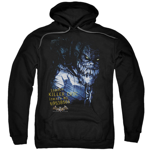 Batman Aa Arkham Killer Croc Mens Hoodie Black Officially Licensed