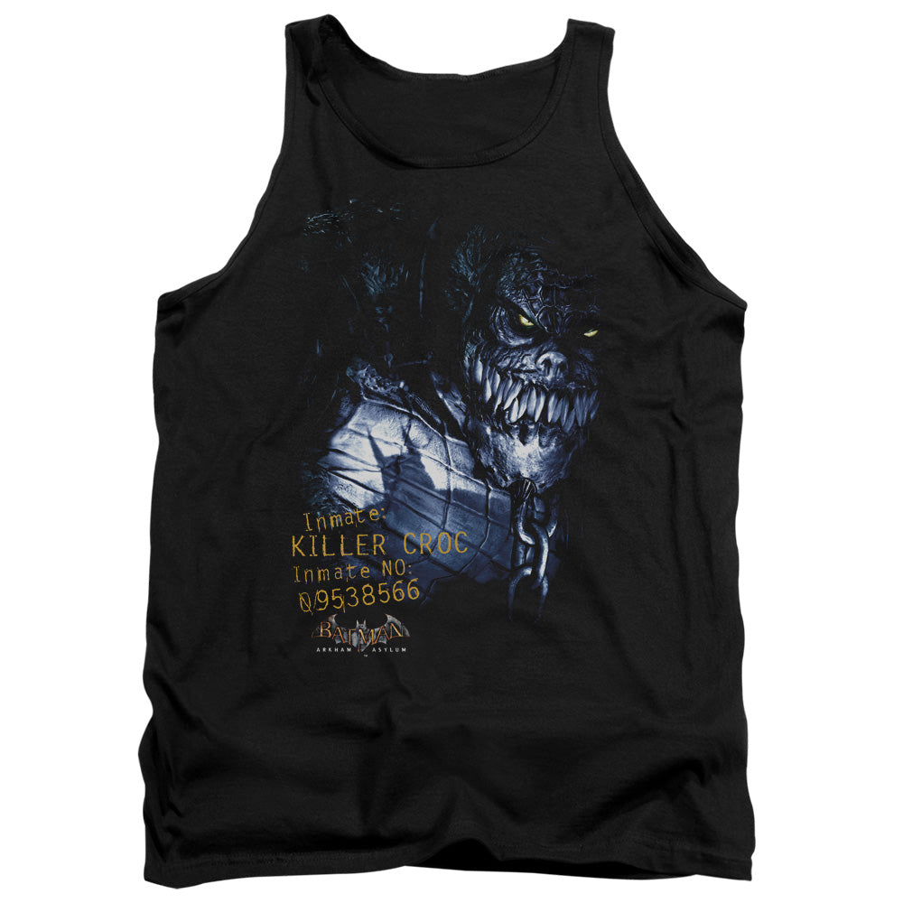 Batman Aa Arkham Killer Croc Mens Tank Top Shirt Black Officially Licensed