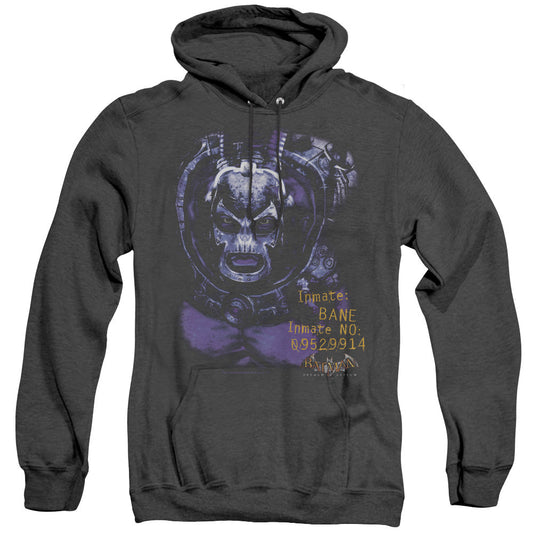 Batman Aa Arkham Bane Heather Mens Hoodie Black Officially Licensed