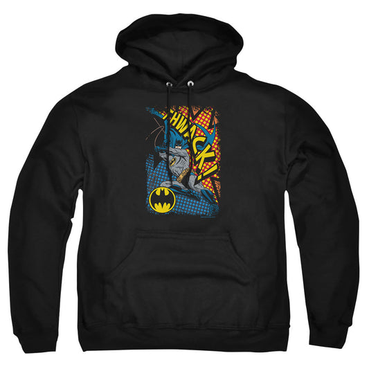 Batman Thwack Mens Hoodie Black Officially Licensed