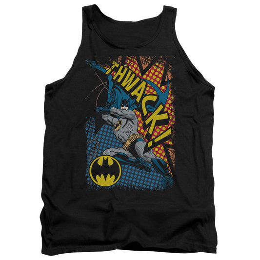 Batman Thwack Mens Tank Top Shirt Black Officially Licensed