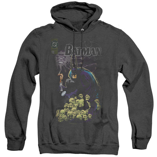 Batman Cover #516 Heather Mens Hoodie Black Officially Licensed