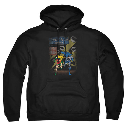Batman Dynamic Duo Mens Hoodie Black Officially Licensed