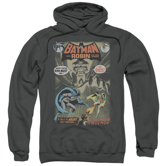 Batman #232 Cover Mens Hoodie Charcoal Officially Licensed