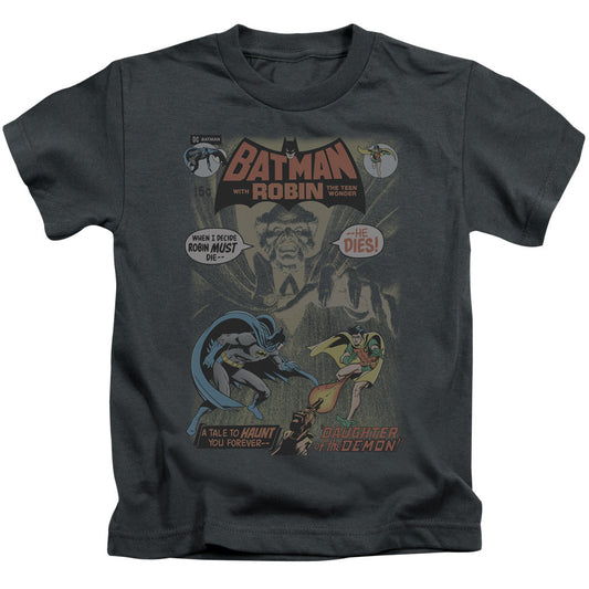 Batman #232 Cover Juvenile Kids Youth T Shirt Charcoal Officially Licensed
