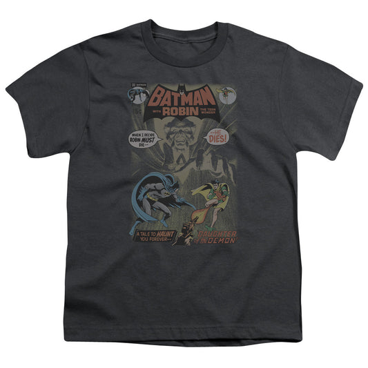 Batman #232 Cover Kids Youth T Shirt Charcoal Officially Licensed