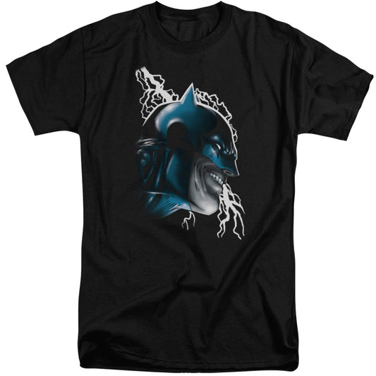 Batman Crazy Grin Mens Tall T Shirt Black Officially Licensed