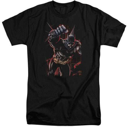 Batman Crimson Knight Mens Tall T Shirt Black Officially Licensed