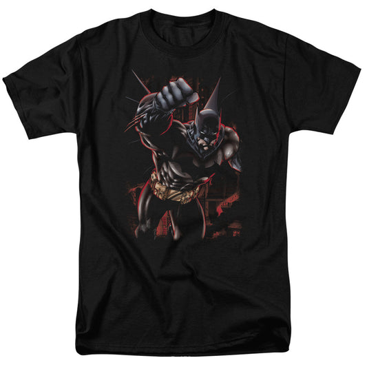 Batman Crimson Knight Mens T Shirt Black Officially Licensed