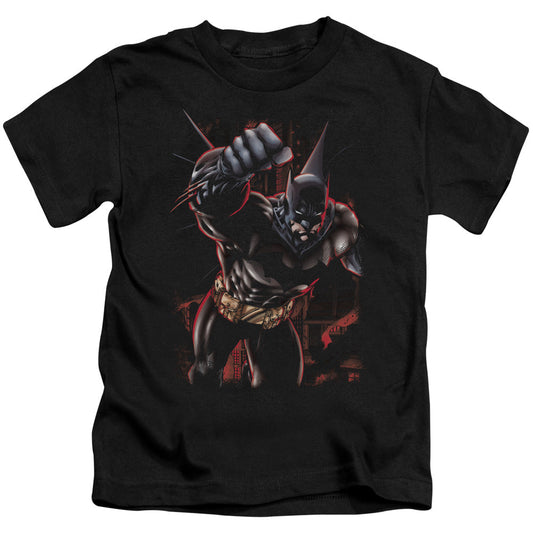 Batman Crimson Knight Juvenile Kids Youth T Shirt Black Officially Licensed