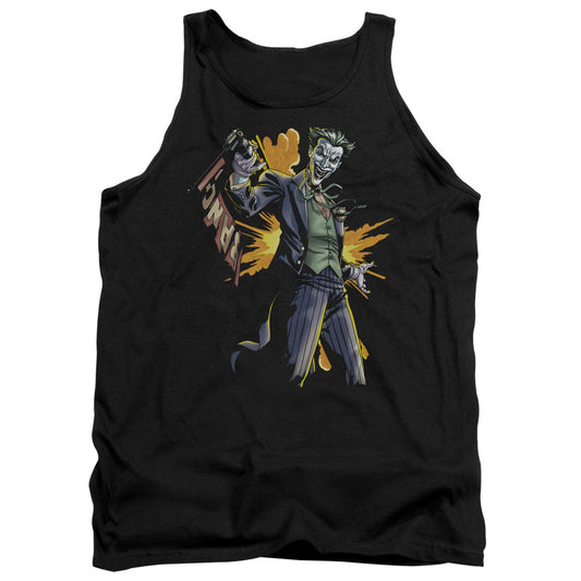 Batman Joker Bang Mens Tank Top Shirt Black Officially Licensed