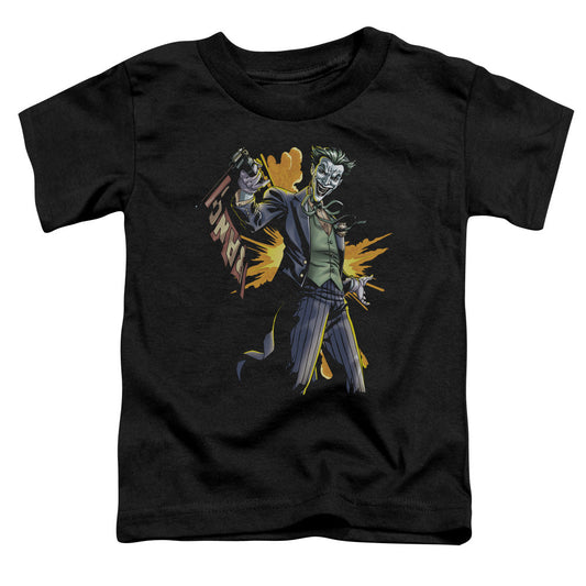 Batman Joker Bang Toddler Kids Youth T Shirt Black Officially Licensed