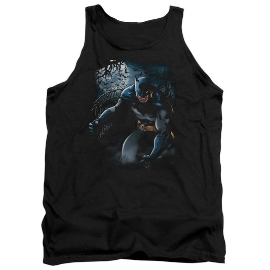 Batman Light Of The Moon Mens Tank Top Shirt Black Officially Licensed