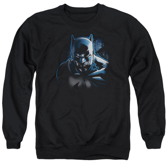 Batman Dont Mess With The Bat Mens Crewneck Sweatshirt Black