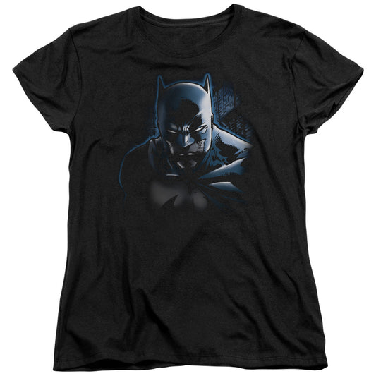 Batman Dont Mess With The Bat Womens T Shirt Black Officially Licensed