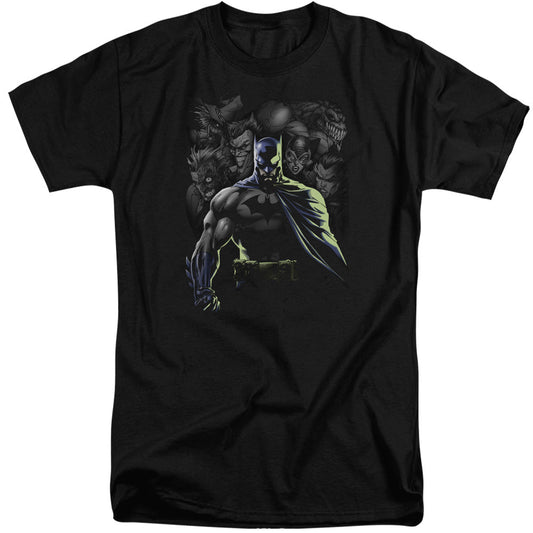 Batman Villains Unleashed Mens Tall T Shirt Black Officially Licensed