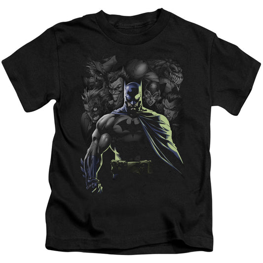 Batman Villains Unleashed Juvenile Kids Youth T Shirt Black Officially Licensed