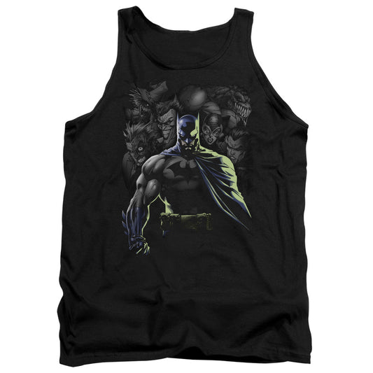 Batman Villains Unleashed Mens Tank Top Shirt Black Officially Licensed