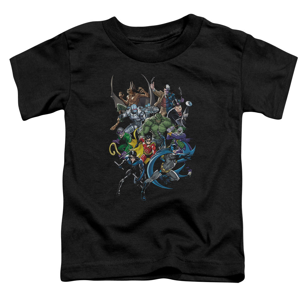 Batman Saints And Psychos Toddler Kids Youth T Shirt Black Officially Licensed