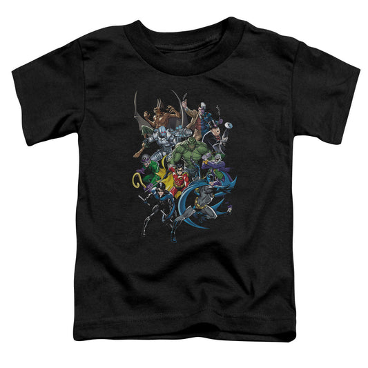 Batman Saints And Psychos Toddler Kids Youth T Shirt Black Officially Licensed