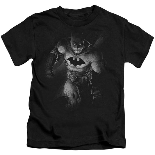 Batman Materialized Juvenile Kids Youth T Shirt Black Officially Licensed