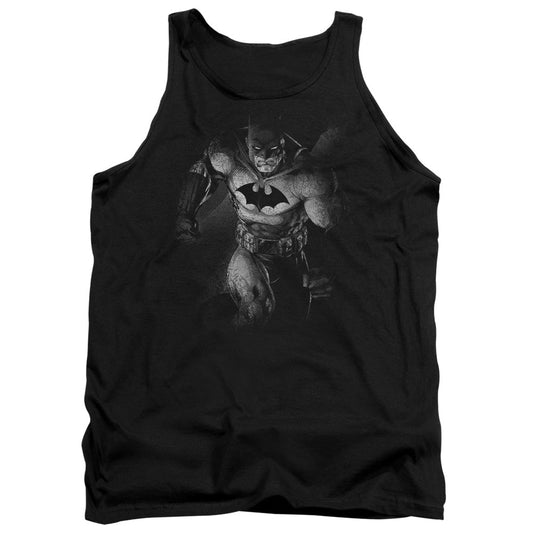 Batman Materialized Mens Tank Top Shirt Black Officially Licensed