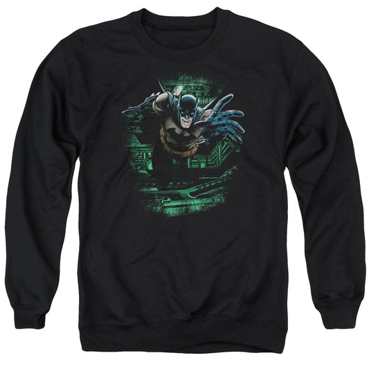 Batman Surprise Mens Crewneck Sweatshirt Black