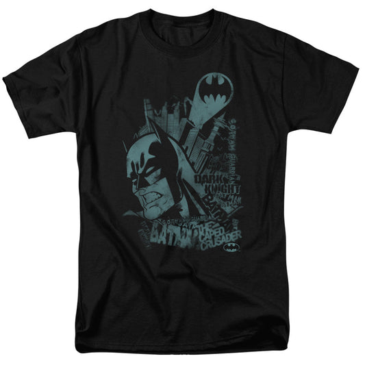 Batman Grited Teeth Mens T Shirt Black Officially Licensed