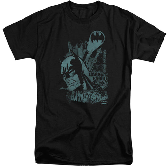 Batman Grited Teeth Mens Tall T Shirt Black Officially Licensed
