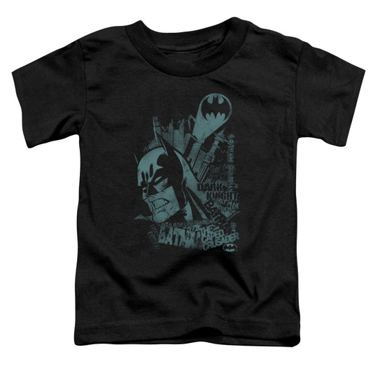 Batman Grited Teeth Toddler Kids Youth T Shirt Black Officially Licensed