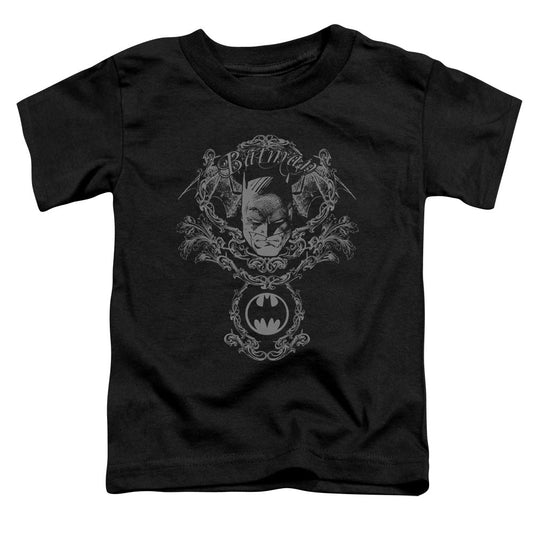 Batman Dark Knight Heraldry Toddler Kids Youth T Shirt Black Officially Licensed