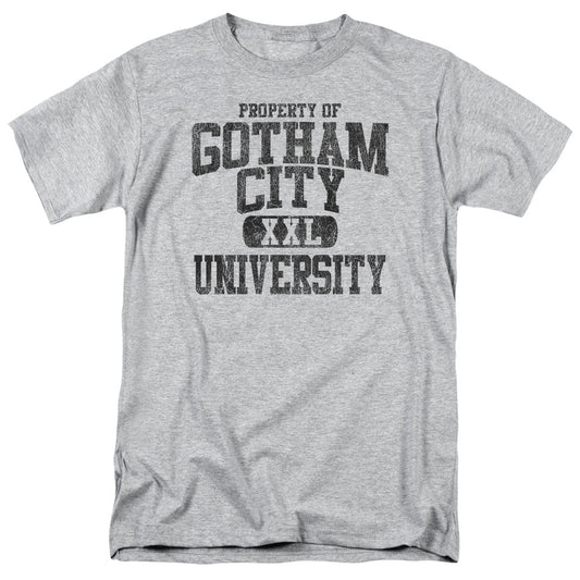 Batman Property Of Gcu Mens T Shirt Athletic Heather Officially Licensed