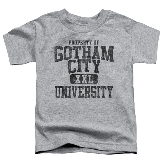 Batman Property Of Gcu Toddler Kids Youth T Shirt Athletic Heather Officially Licensed