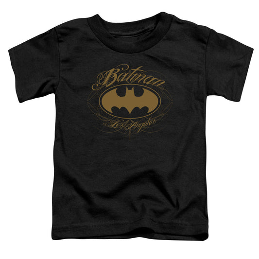 Batman Batman La Toddler Kids Youth T Shirt Black Officially Licensed