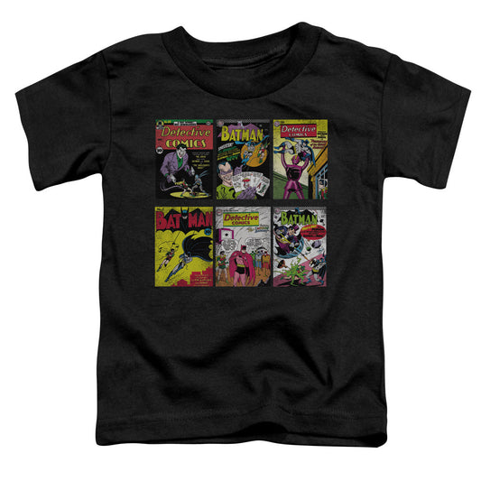 Batman Bm Covers Toddler Kids Youth T Shirt Black Officially Licensed