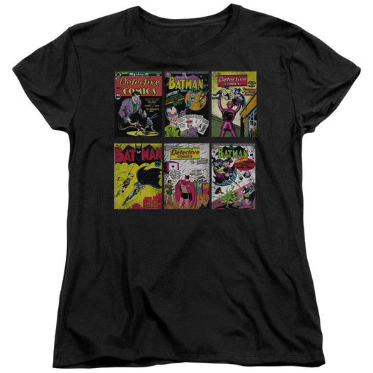 Batman Bm Covers Womens T Shirt Black Officially Licensed
