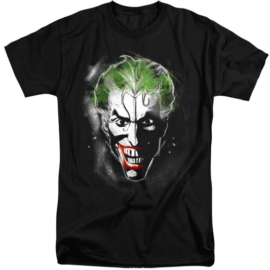 Batman Face Of Madness Mens Tall T Shirt Black Officially Licensed