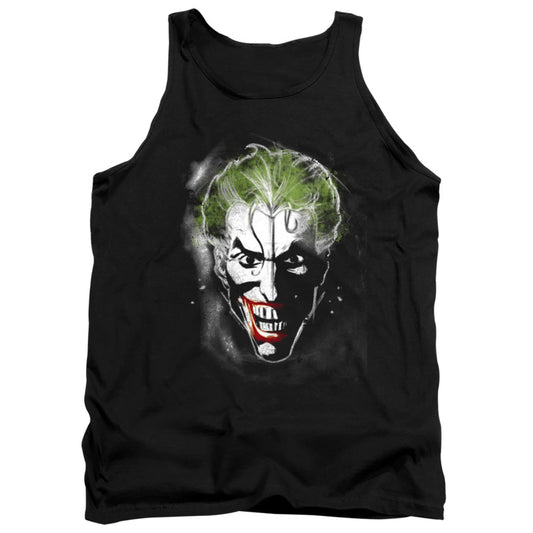 Batman Face Of Madness Mens Tank Top Shirt Black Officially Licensed