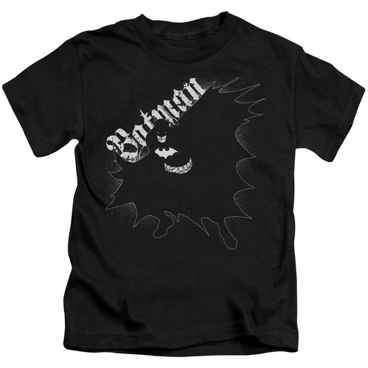 Batman Darkness Juvenile Kids Youth T Shirt Black Officially Licensed
