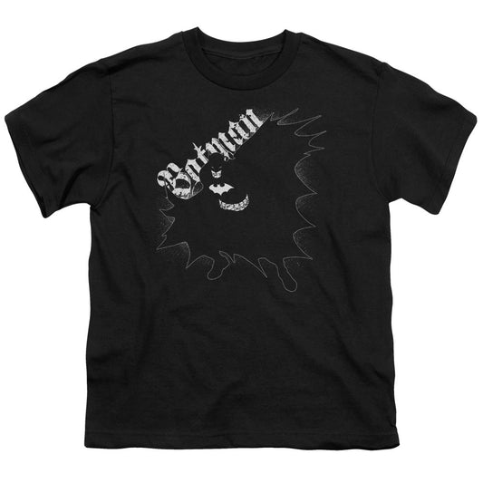 Batman Darkness Kids Youth T Shirt Black Officially Licensed