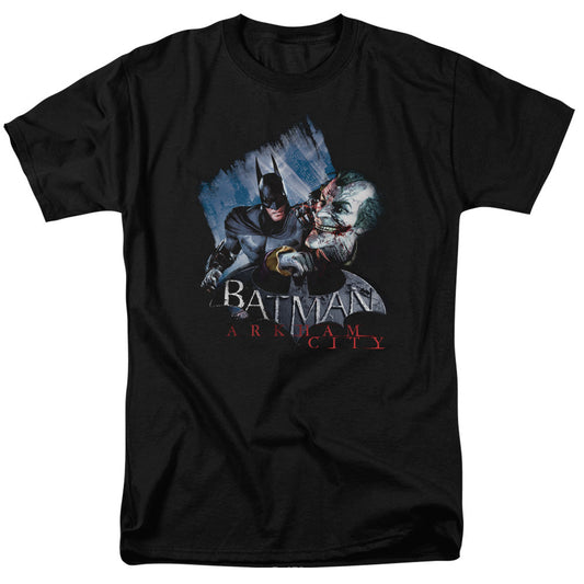 Batman Arkham City Jokes On You! Mens T Shirt Black Officially Licensed