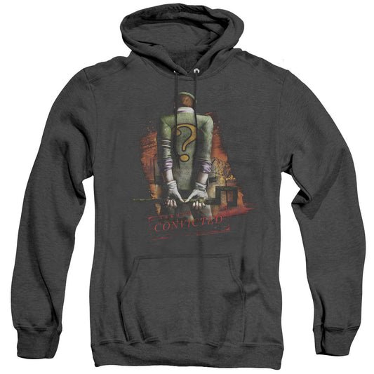 Arkham City Riddler Convicted Heather Mens Hoodie Black Officially Licensed