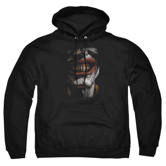 Batman Smile Of Evil Mens Hoodie Black Officially Licensed