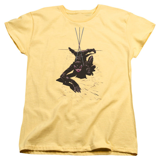 Batman Catwoman Rope Womens T Shirt Banana Officially Licensed