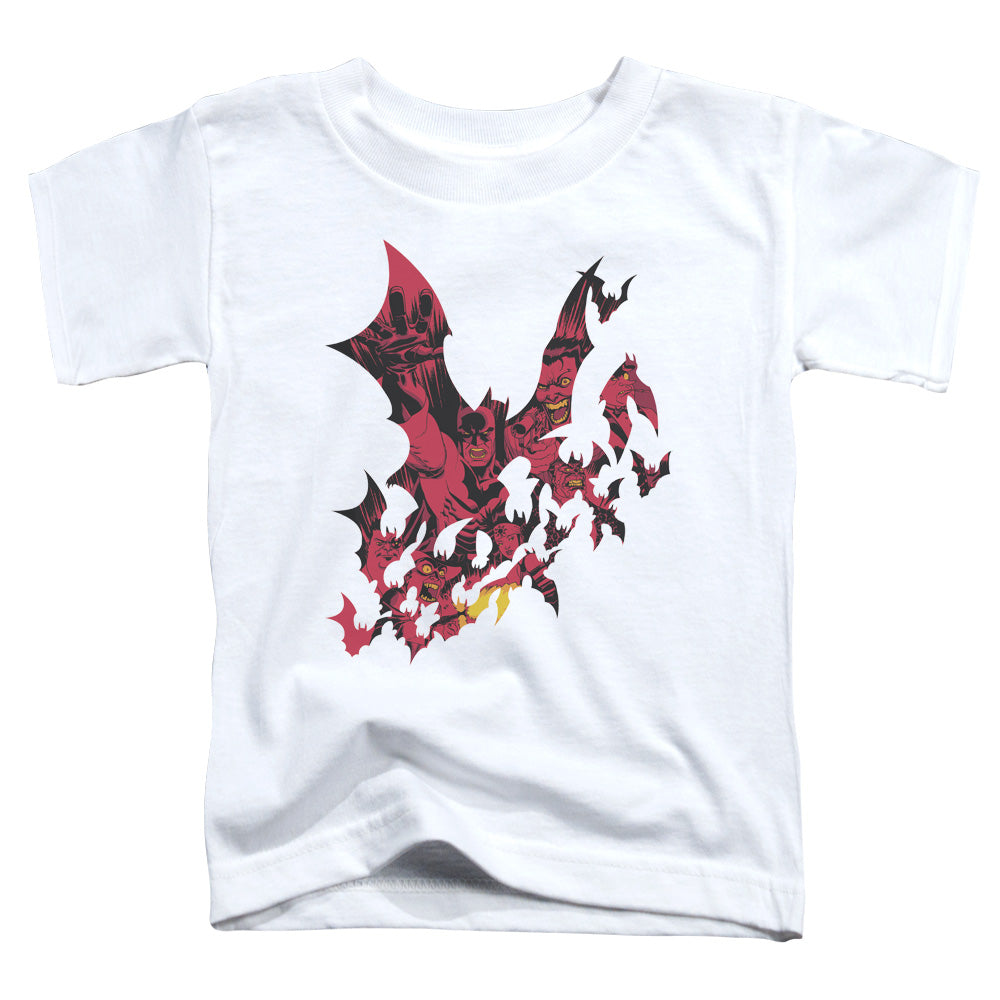 Batman Broken City Toddler Kids Youth T Shirt White Officially Licensed