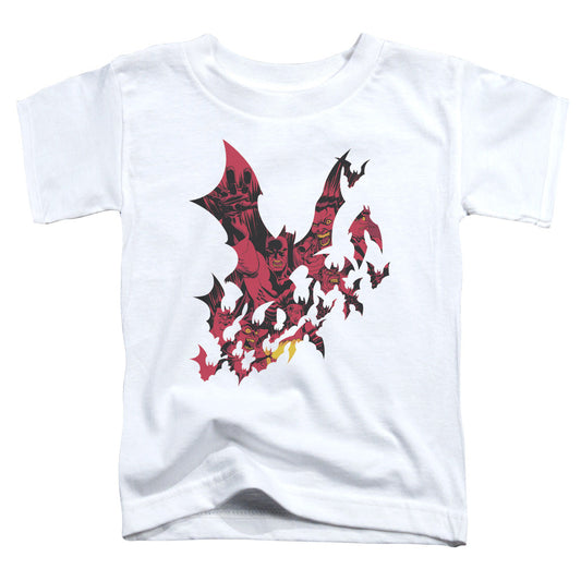 Batman Broken City Toddler Kids Youth T Shirt White Officially Licensed