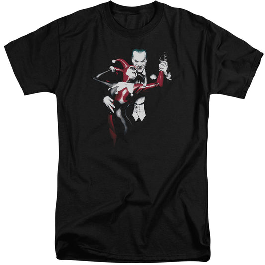 Batman Harley And Joker Mens Tall T Shirt Black Officially Licensed