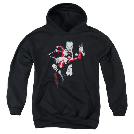 Batman Harley And Joker Kids Youth Hoodie Black Officially Licensed